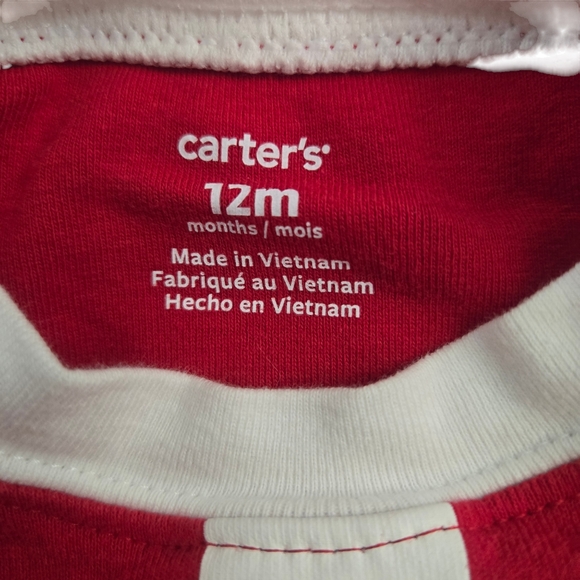 Santa Claus 3 Piece Set Boys Size 12 Months - Picture 2 of 7